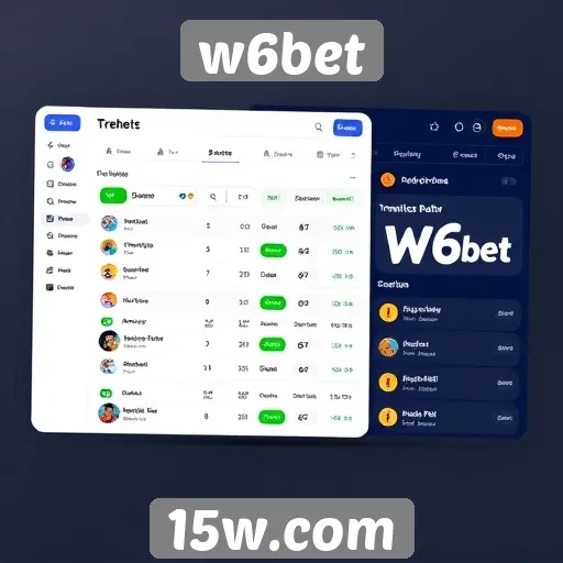 Interface do usuário do w6bet é intuitiva e acessível